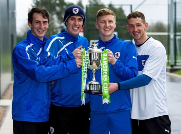 From left: Grant Anderson, Callum Booth, Paul Watson and Calum Elliot. Picture: SNS