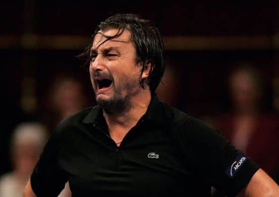 Henri Leconte: Entertainer. Picture: Getty