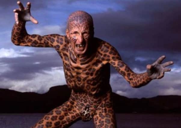 Tom Leppard, Scotland's 'Leopard Man of Skye'. Picture: Submitted