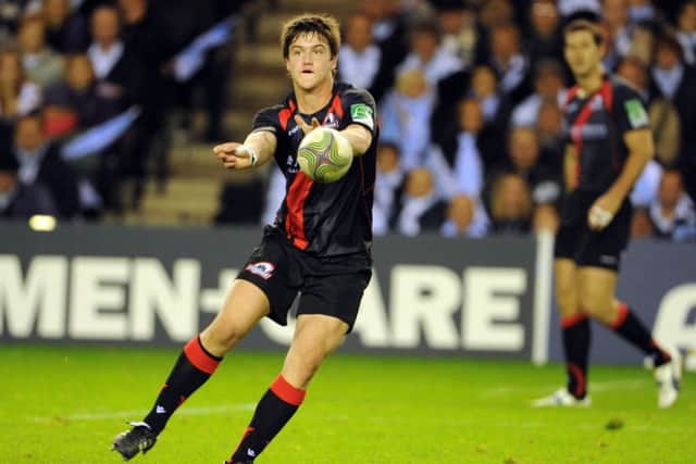 Harry Leonard in action for Edinburgh in 2011. Picture: Ian Rutherford
