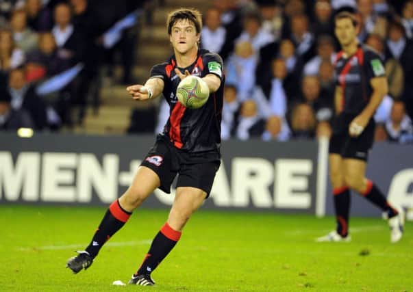 Harry Leonard in action for Edinburgh in 2011. Picture: Ian Rutherford