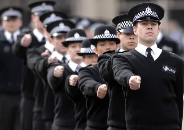 Police Scotland claims its policies do not disadvantage women. The highest ranks of the single force, however, reflect continued male domination. Picture: Ian Rutherford