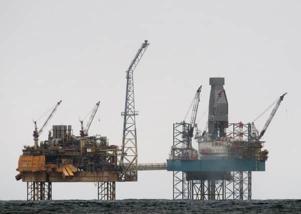 French energy giant Totals Elgin rig is situated 150 miles from Aberdeen, the area that is expected to enjoy the lions share of employment opportunities in the continued development of North Sea resources. Picture: AFP