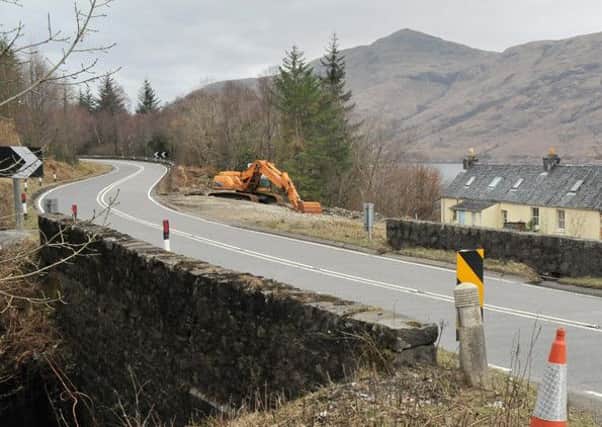 The A82 at Corrychurrachan. Picture: Geograph.co.uk