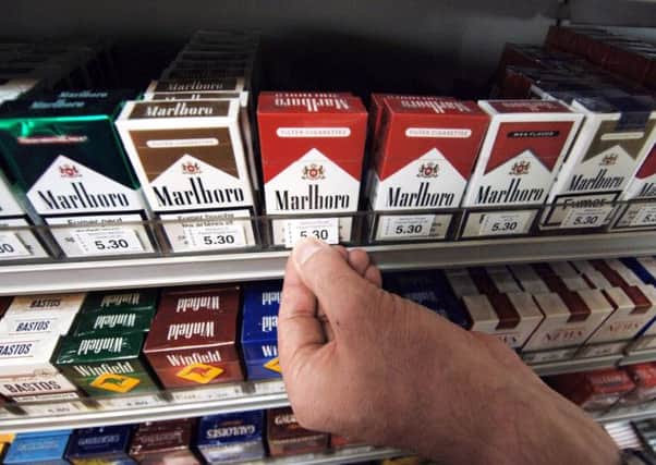 Plain cigarette packaging is set to be introduced throughout the UK. Picture: Getty