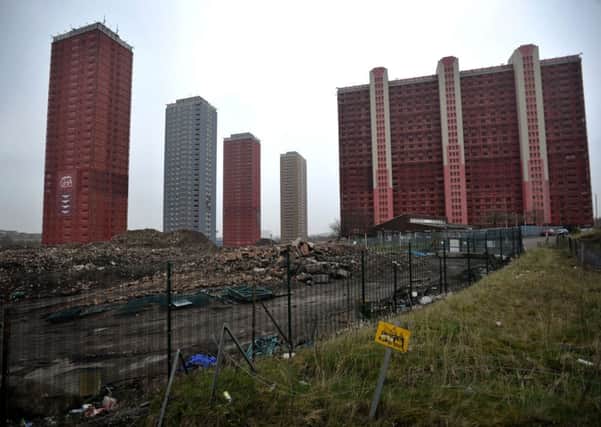 The Red Road flats are set to be demolished as part of the Glasgow 2014 ceremonies. Picture: Getty