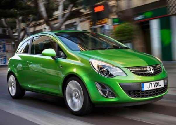 The Vauxhall Corsa, Scotland's most popular new car. Picture: Contributed