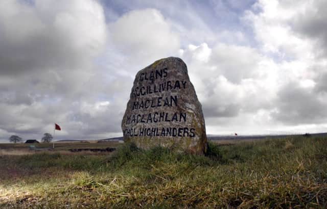 The Culloden battle site near Inverenss. Picture: Jane Barlow