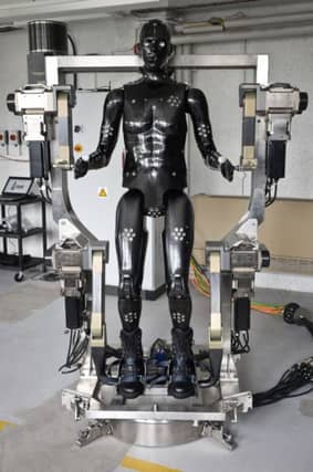 Porton Man will help test chemical suits for the armed forces. Picture: PA