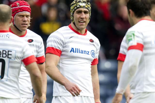 Kelly Brown in action for Saracens. Picture: SNS