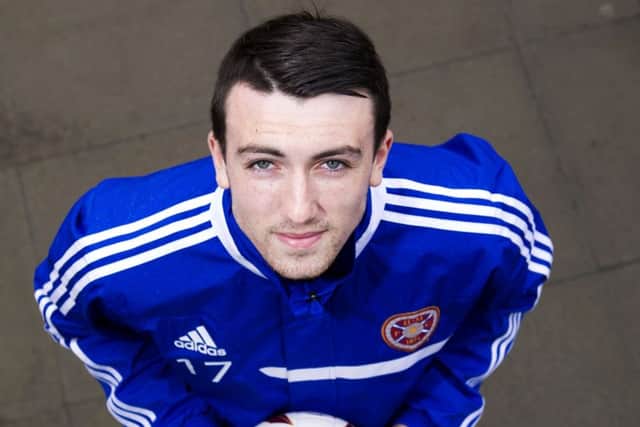 Hearts' David Smith hopes his side can grab a result at Firhill. Picture: SNS