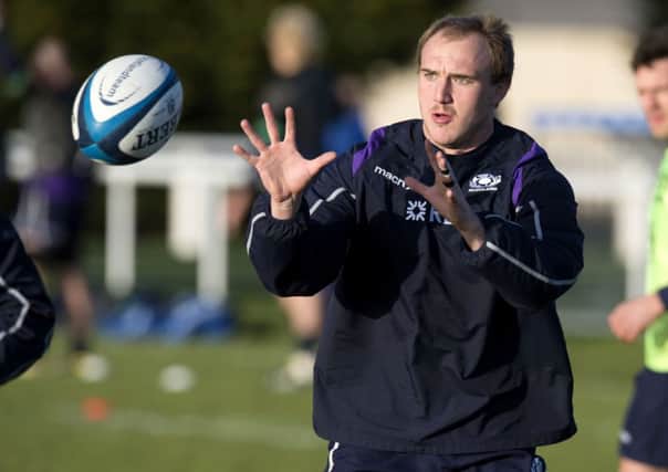 Steve McColl made it into the Scotland training squad last year and is hoping to be part of the national set-up again now that he will be playing in the English Premiership for Gloucester. Picture: SNS
