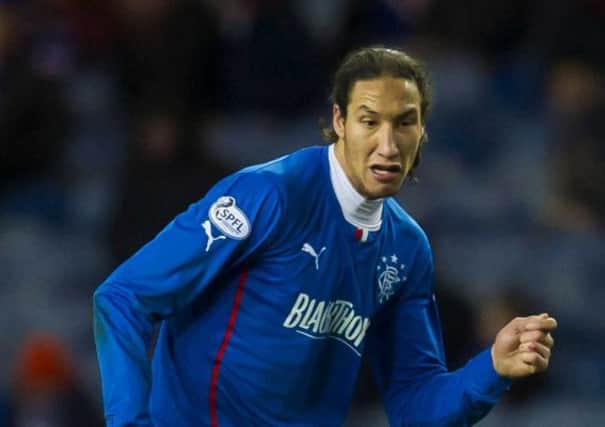 Bilel Mohsni in action for Rangers. Picture: SNS