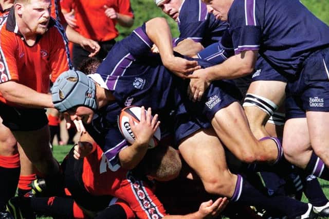 Scotland will be desperate to avoid another defeat like the 26-23 reverse they suffered against Canada in Vancouver in 2002. Photograph: Richard Lam/AP
