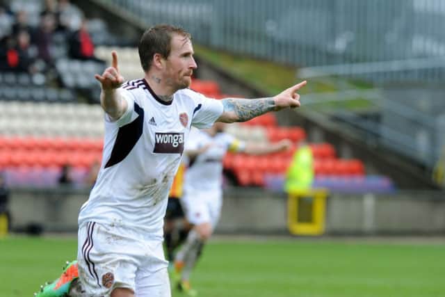 Ryan Stevenson: Hearts pledge. Picture: Lisa Ferguson