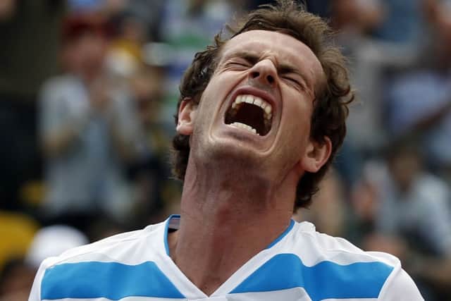 Britain's Andy Murray is left feeling frustrated. Picture: Reuters