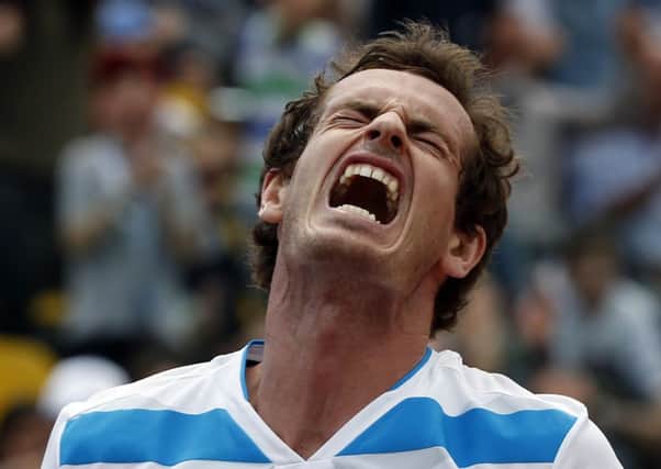 Britain's Andy Murray is left feeling frustrated. Picture: Reuters
