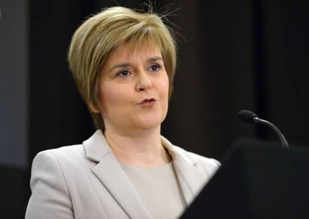 Nicola Sturgeon warned the UK's cuts will set the fight against poverty back a decade. Picture: Phil Wilkinson