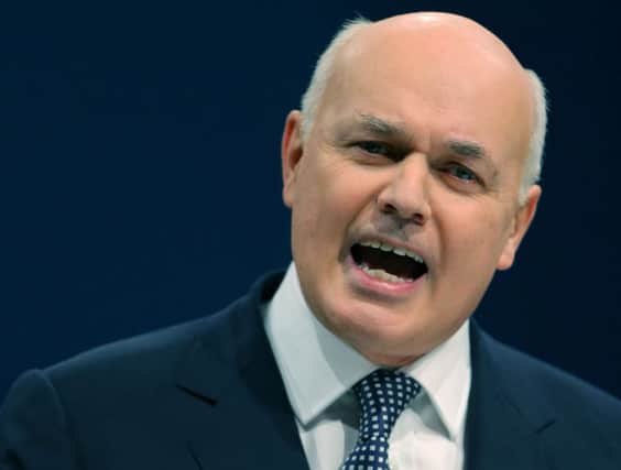 Work and Pensions Secretary Iain Duncan Smith. Picture: PA