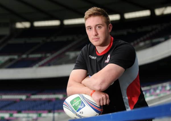 Edinburgh Rugby winger Dougie Fife has signed a new two-year deal at the club. Picture: Jane Barlow