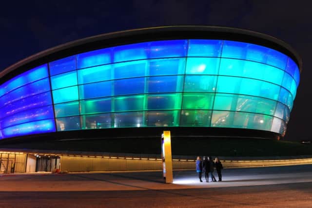 The Glasgow Hydro where the Rhythmic Gymnastics events will take place. Picture: TSPL