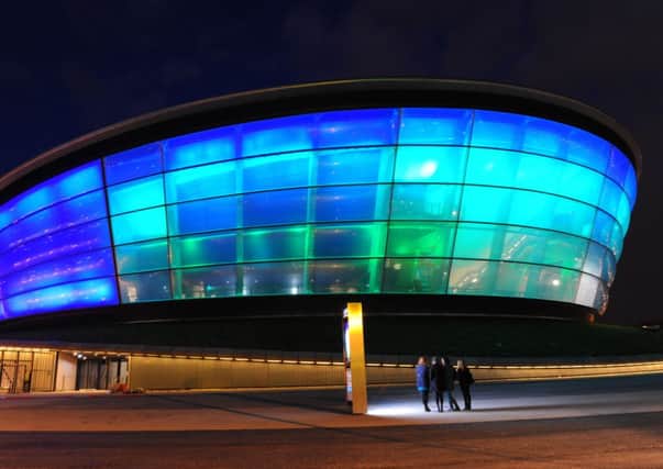 The Glasgow Hydro where the Rhythmic Gymnastics events will take place. Picture: TSPL