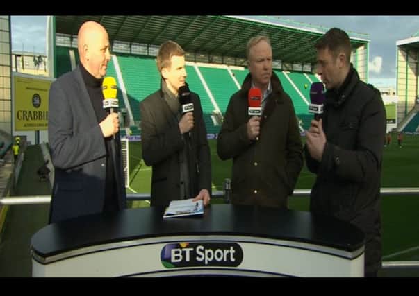 The BT Sport panel answer your questions. Picture: BT Sport