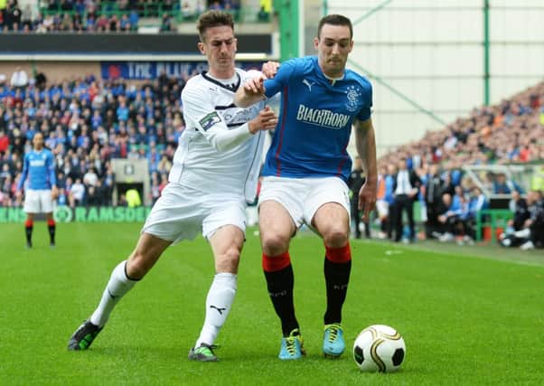 Lee Wallace in action during the Ramsdens Cup final. Picture: SNS