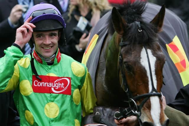 Ruby Walsh: Injuries healing well. Picture: Getty