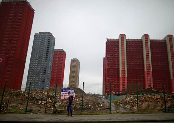 The Red Road flats will not be demolished as part of the Commonwealth Games opening ceremony. Picture: Getty