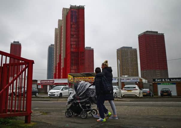 Blowing up Red Road flats is supposed to commemorate Glasgows social history. Picture: Getty
