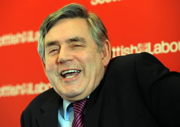 Former Prime Minister Gordon Brown will appear at the festival. Picture: Ian Rutherford