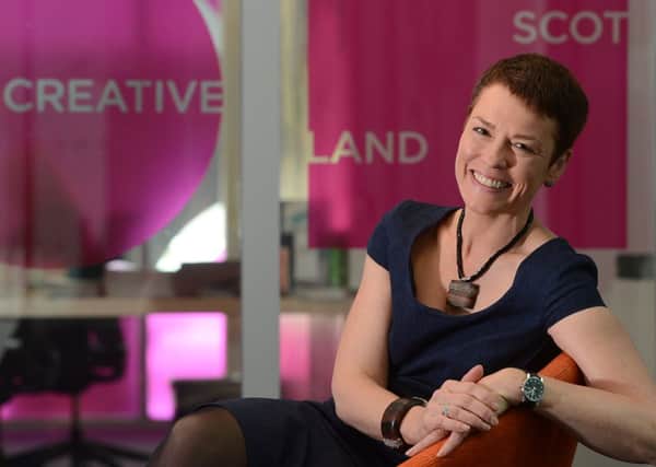 Janet Archer, Creative Scotland's new Chief Executive at Creative Scotland's offices at Waverley Gate, Edinburgh Picture: Neil Hanna