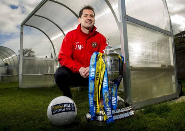 Dundee Utd manager Jackie McNamara gears up for his side's William Hill Scottish Cup semi-final match against Rangers Picture: SNS