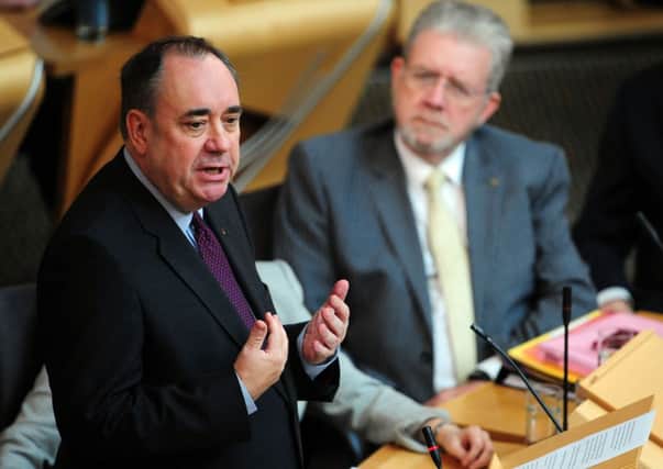 Alex Salmond: Independence offers 'freedom' for Scotland. Picture: Ian Rutherford