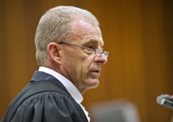 State prosecutor Gerrie Nel accused Oscar Pistorius of 'tailoring his evidence'. Picture: Getty Images