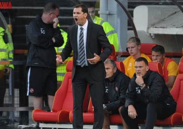 Jackie McNamara will be in the dug out for the Scottish cup semi-final against Rangers after launching an appeal against a five-match ban. Picture: Robert Perry