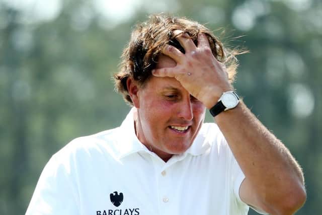 Phil Mickelson: In the balance. Picture: Getty