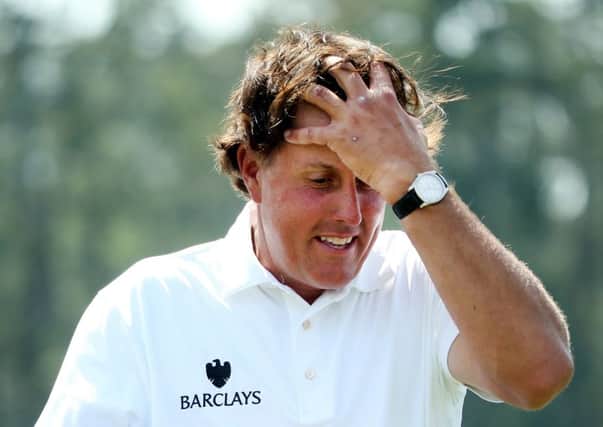Phil Mickelson: In the balance. Picture: Getty