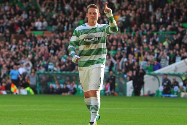 Celtic's Kris Commons has been linked with Leicester City. Picture: Robert Perry