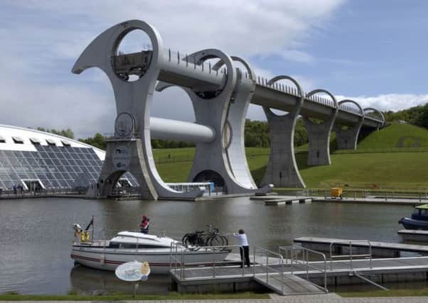 The Falkirk Wheel. Picture: Robert Perry