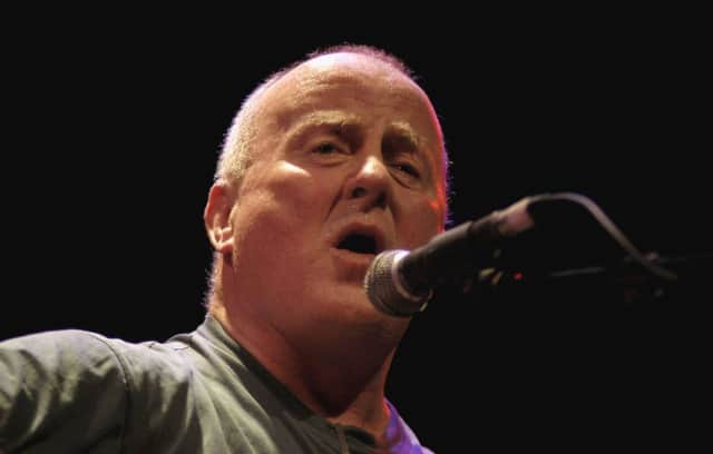 Christy Moore  was in fine, rich voice. Picture: Getty