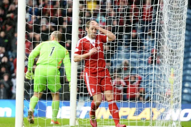 Niall McGinn: Opportunities missed. Picture: SNS