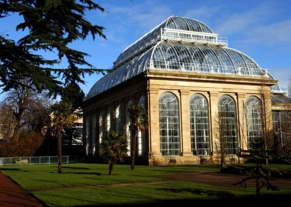 The Edinburgh Botanic Gardens. The poppy field will be located on the Gardens Glasshouse Lawn. Picture: Ian Rutherford