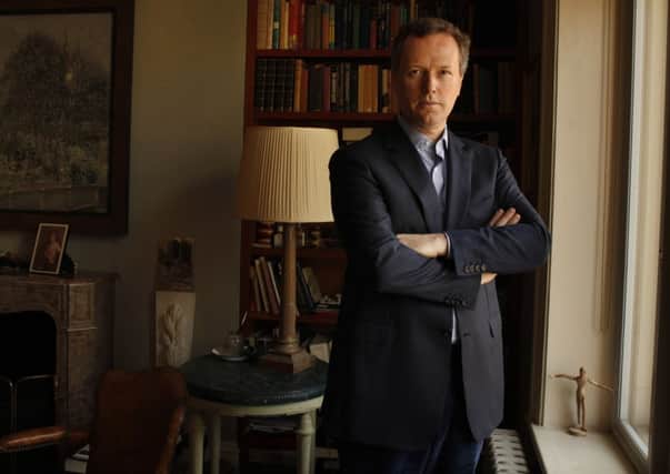Edward St Aubyn, author, in his Holland Park home. Picture: David Sandison/Writer Pictures