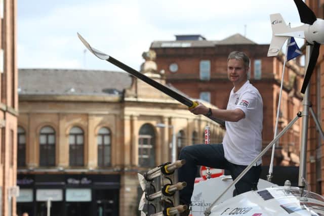 Niall Iain Macdonald, who is set to attempt to cross the Atlantic in a specially-designed rowing boat. Picture: PA
