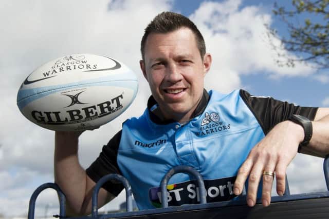 Glasgows Matt Taylor believes their display against Munster was their best of the season. Picture: SNS