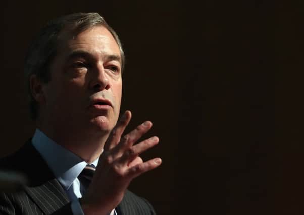 Nigel Farage is confident euroscepticism is strong in Scotland. Picture: Getty