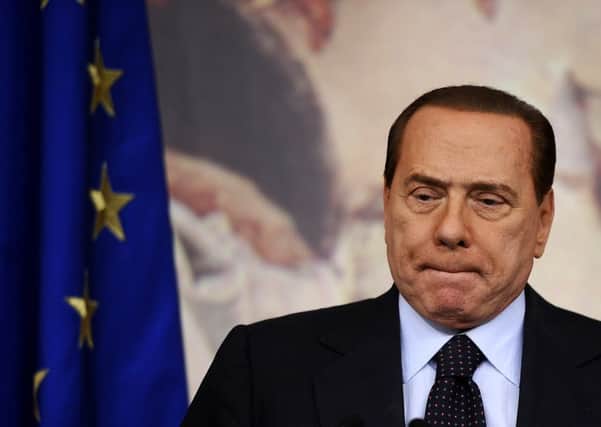 Silvio Berlusconi has been ordered to carry out a year of community service. Picture: Getty