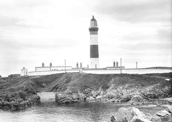 The boat sank near the Buchan Ness lighthouse, seen here in 1955. Picture: TSPL